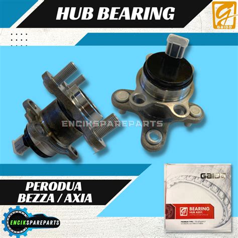 GAIDO REAR WHEEL BEARING HUB ASSY PERODUA AXIA BEZZA ORIGINAL Shopee