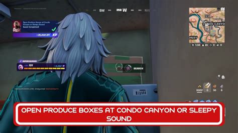 Open Produce Boxes At Condo Canyon Or Sleepy Sound Week 13 Quests