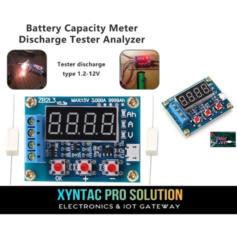 ZB2L3 18650 Li Ion Lithium Polymer Battery Capacity Tester External