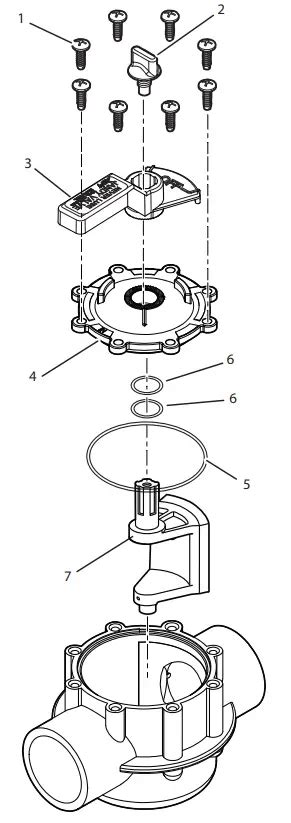 Jandy Never Lube 2 Way Cpvc Valve Instruction Manual