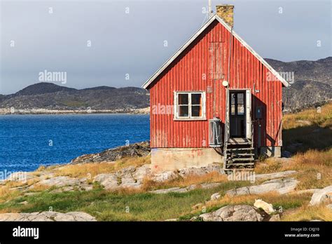 Inuit Houses Greenland Stock Photos And Inuit Houses Greenland Stock