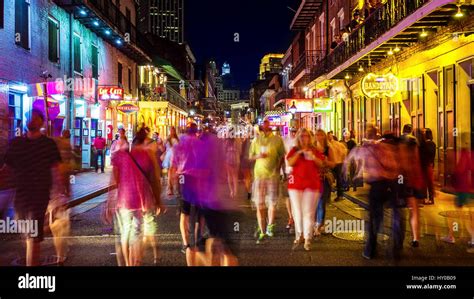 Bourbon Street New Orleans Hi Res Stock Photography And Images Alamy