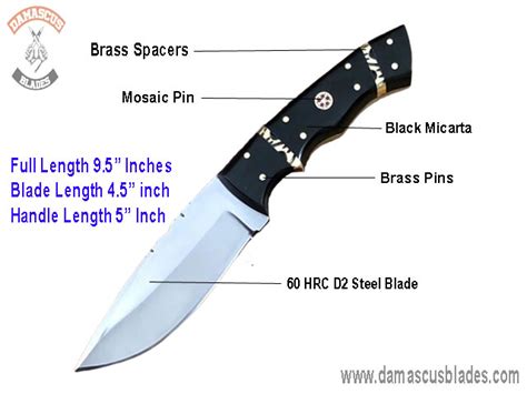 Best Survival EDC Knife | D2 Steel Hunting Camping Knife