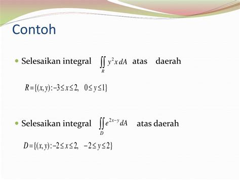 Ppt Multipel Integral Integral Lipat Dua Powerpoint Presentation Free Download Id 3699356