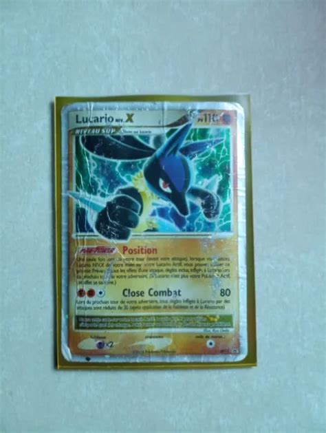 Carte Pok Mon Lucario Niv X Dp Promo Eur Picclick Fr