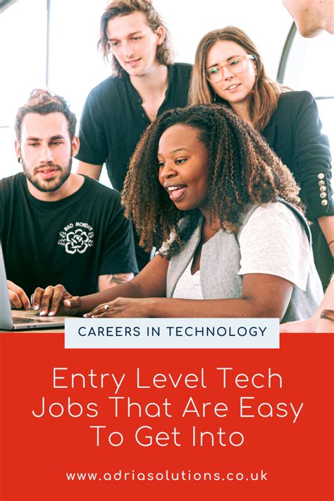 Entry Level Tech Jobs That Are Easy To Get Into For Those Interested In