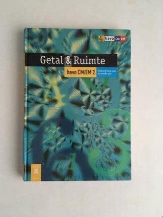 Getal En Ruimte Havo CM EM Deel 2 Leerboek Isbn 9789011038721 901103872X