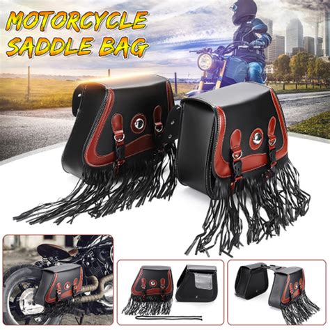 Par Universal Pu Couro Bolsa De Ferramentas Para Motocicleta Sacos De