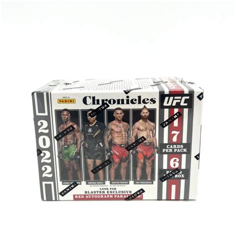 2022 Panini Chronicles UFC Blaster Box CharityStars