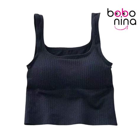 Jual Ninabobo Br Atasan Tanktop Sport Bra With Cup Olahraga Push Up