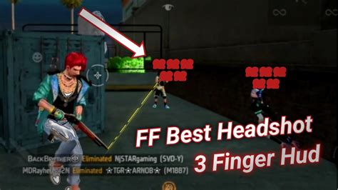 Ff Best Headshot Finger Custom Hud For Cs Rank Finger Cutom