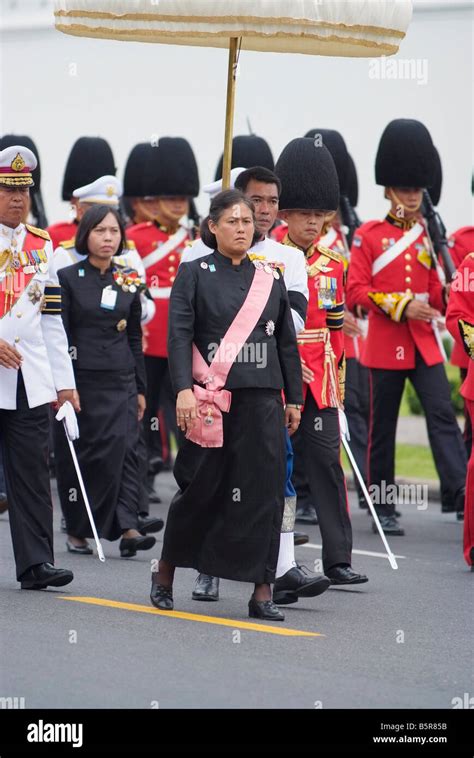 Her Royal Highness Princess Maha Chakri Sirindhorn Of Thailand Stock