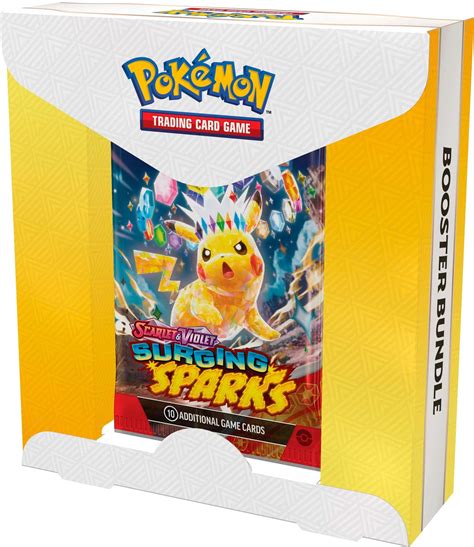 Pokémon Trading Card Game Scarlet Violet Surging Sparks 6 Pk Booster