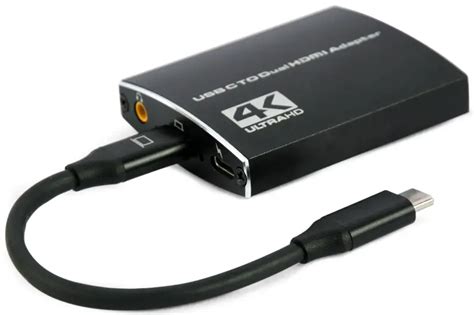 Cablexpert A CM HDMIF2 01 USB C To Dual HDMI Adapter User Guide