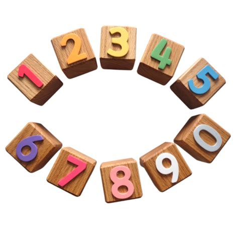Bright Number Blocks Set Of 10 Rudi And Bear