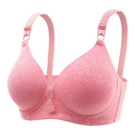 Ramiter Plus Size Lingerie Bra Underwearnylonsolid Color Wireless