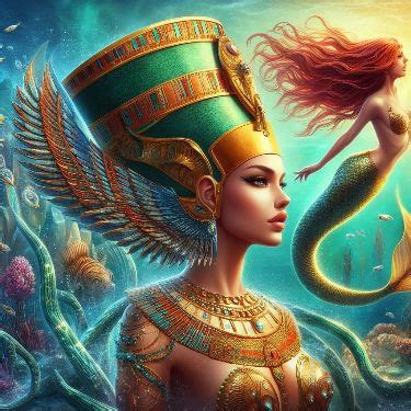 Arquétipo da Nefertiti e da Sereia em 2024 Arquétipos Símbolos