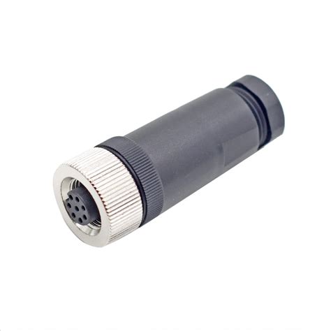 M12 Female 8 Pole Straight Assembly Connector Pg9 Type Inquiry