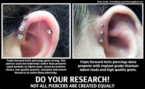 piercings gone wrong | Tumblr