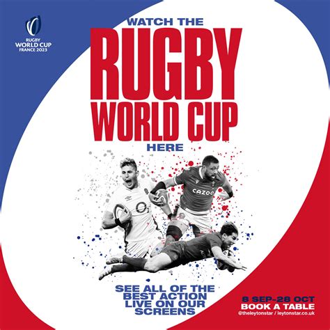 Rugby World Cup England V Samoa Leyton Star