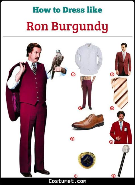 Ron Burgundy & Veronica Corningstone (Anchorman) Costume for Halloween