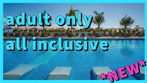 New Adult Only All Inclusive Resort Riu Latino Costa Mujeres November 2022 Youtube