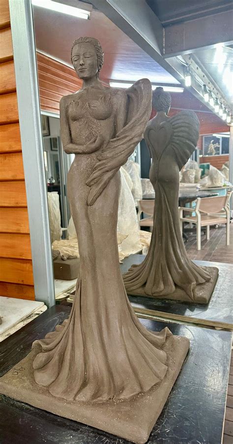 Sculpture Is Nearly Completed Georgettes Art