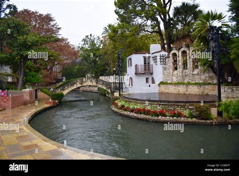 River Walk San Antonio Stock Photo Alamy