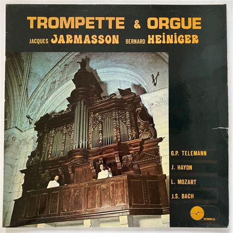 Jacques Jarmasson Bernard Heiniger Georg Philipp Telemann Joseph