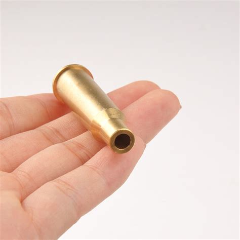 US 308 243 7 62x54R Red Laser Bore Sight Brass Cartridge In Chamber