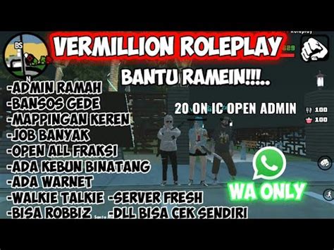 SERVER GTA SAMP NO DC MASIH FRESH GTA SAMP INDONESIA YouTube