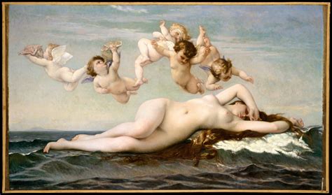 Nude Alexandre Cabanel Classic Art The Birth Of Venus Oil Painting