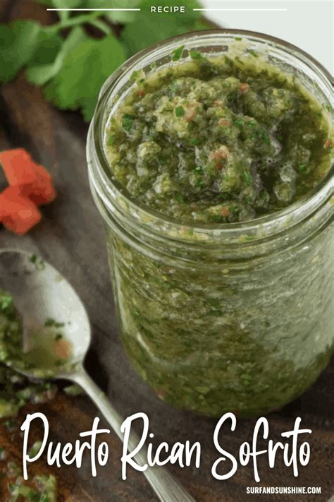 Authentic Puerto Rican Sofrito Recipe