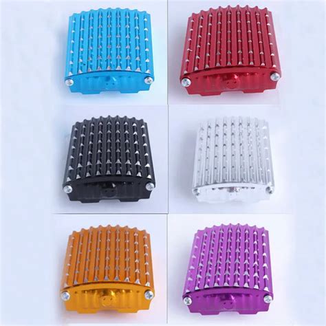 Rpmmotor Motorcycle Aluminum Brake Pedal Pad Cover Anti Skid Brake Pad