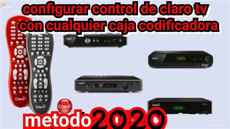 Claro Tv Configuraci N De Control Con Cualquier Caja Codificadora