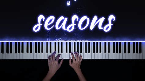 Wave To Earth Seasons Piano Cover With PIANO SHEET YouTube Music