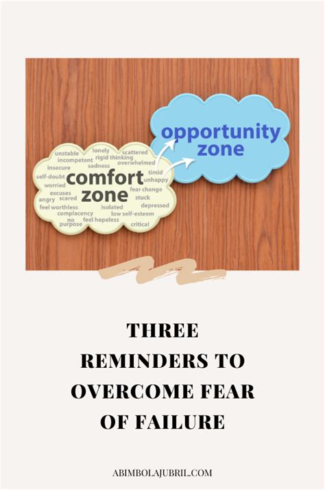 Three Reminders To Overcome Fear Of Failure Artofit