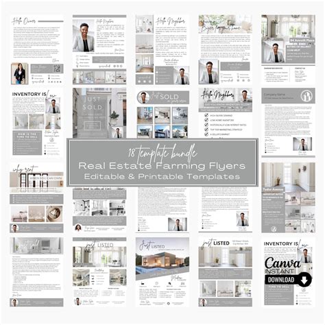 Real Estate Letter Bundle Real Estate Farming Letter Realtor