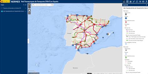 Nuevo Visualizador Para Consultar Datos De La Red Transeuropea De Transporte En España • Esmartcity