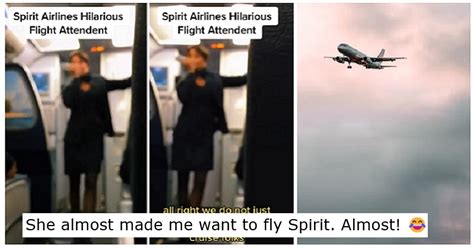 This Funny Spirit Airlines Flight Attendant Turns The Safety Talk Into