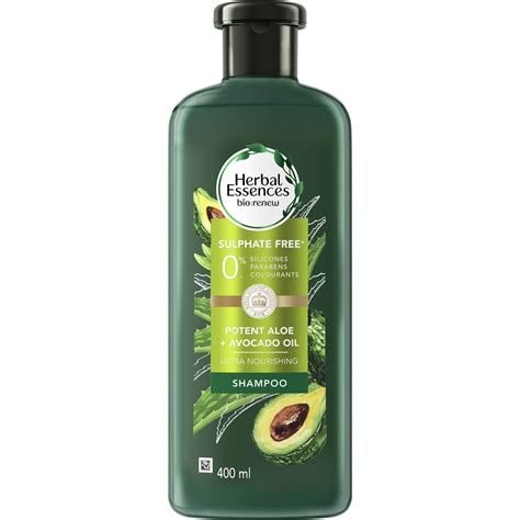 Herbal Essences Potent Aloe Shampoo Avocado Oil Ml Woolworths