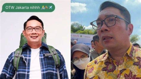 Terlanjur Ramai Kabar Maju Pilgub DKI Jakarta Ridwan Kamil Ternyata