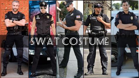 Swat Team Costume Men