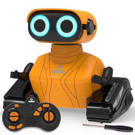 ALLCELE Robot Toys, Rechargeable RC Robots For Kids Boys, Remote ...