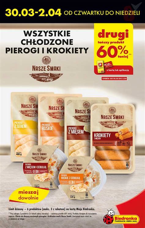 Biedronka 30 03 2023 W Tym Tygodniu Pierogi Krokiety