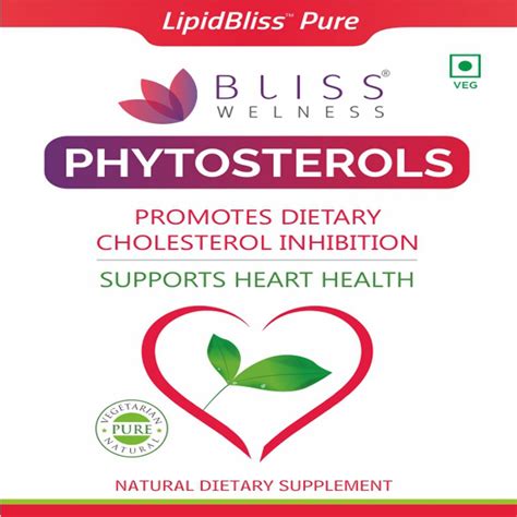 Lipidbliss Pure Plant Sterols Phytosterols Lipidbliss Veg Hpmc