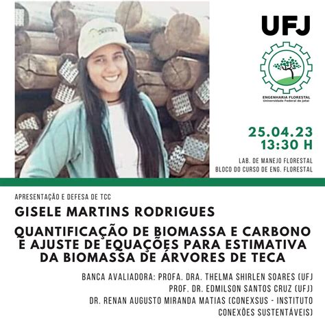 Defesa TCC Gisele Martins Rodrigues Engenharia Florestal