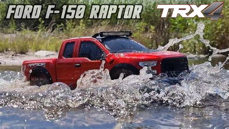 Rc Car Ford F150 Raptor Riverside Rock Crawlingtraxxas Trx4 Chassis Youtube