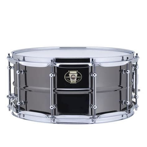 DISC Ludwig 14 X 6 5 Black Magic Snare Drum W Chrome Hardware At