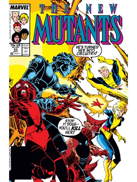 Classic X Men On Twitter New Mutants 53 Cover Dated July 1987